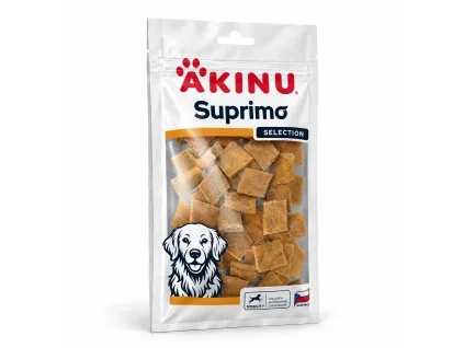 Packshot Akinu SUPRIMO SELECTION Mobility 75 g (282041) na bílém, 1:1 — náklon sjednocený podle schváleného packshotu 282042 (asset a40d8e54), schválila Žanet.