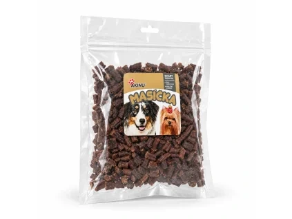 Packshot 282061 Jehněčí kousky na bílém, 2k 1:1. Reference: čelní BaseLinker packshot (asset b0bb7bbe-9c7b-4c87-aa29-9e3e811f0dda) — maketa v Heliosu chybí.