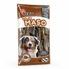 Packshot 207098 Hovězí dršťky 500 g — sólo na bílém, 2k 1:1. Maketa v Heliosu chybí — etiketa z BaseLinker packshotu. Náklon podle řady Akinu Masíčka (abb62b61) a 204713 (67693327). Vybrána v1 ze 2.