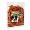 Packshot produktu solo na bílém pozadí — řada Akinu Masíčka 300 g, pamlsky pro psy. Náklon dle SKU 204812 jako vizuální reference. Skutečný metered cost 6.5 cr (pole cost_credits integer, zaokrouhleno na 7).