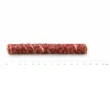 Jedna červená žvýkací tyčinka 12,5 cm (204320) vodorovně na bílém pozadí s pravítkem 0–15 cm. Fotorealistická studiová úprava, pravítko v přesném měřítku.